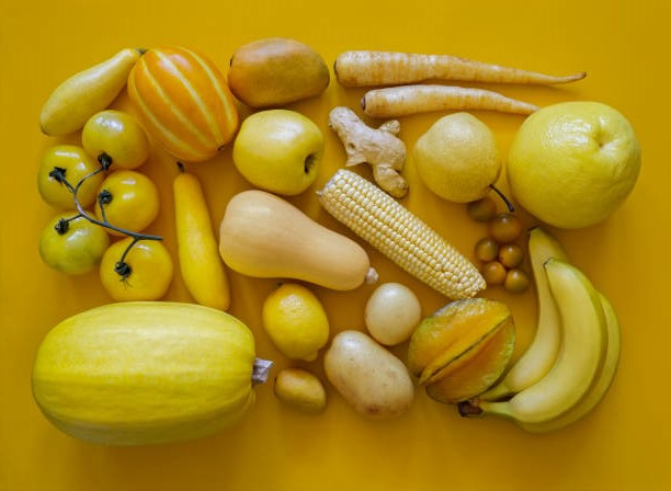 yellow fruits and vegetables