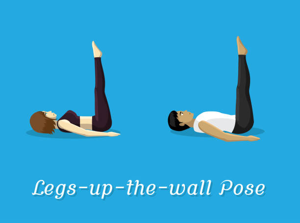 Legs-up-the-wall pose